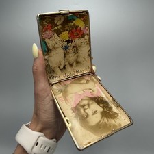 Vintage Soviet Aluminum Souvenir Case 1958 Engraved Gift USSR Collectible USSR picture