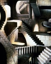 Labyrinth 1986 movie 11x14 inch Poster of the actual labyrinth set picture