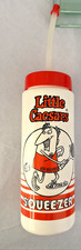 VTG Little Caesars Squeezer Water Bottle 32 oz. 1989 - 80s Pizza Promo picture