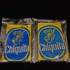 Vintage Chiquita Banana Inflatable Banana pair new sealed picture