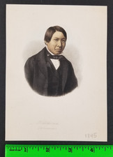 Vintage 1845 Kallihirua Inuit Hunter Polar Expeditions Trade Card picture