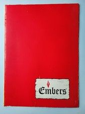 1960s The Embers Rooftop Revolving 19th Floor Jacksonville Florida Menu Original picture