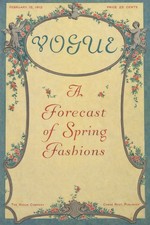 🌸 Vogue (1912) Fashion Forecast - 16x24” - Early 20th Century Decor 💎 picture