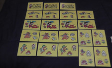 1989 topps nintendo lot of 21 sticker cards super mario bros 1 and 2 picture
