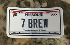 NWT Missouri Sticker License Plate 