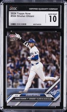 2024 TOPPS: NOW #584 SHOHEI OHTANI CGC 10 GEM MINT picture