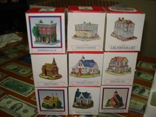 LIBERTY FALLS ~ AMERICANA COLLECTION ~ LOT #9 ~ 9 FIGURES ~ NEW IN BOX ~ LQQK picture