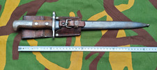 RARE SWISS SWITZERLAND M1899 MILITARY KNIFE COMBAT KNIFE WITH FROG picture