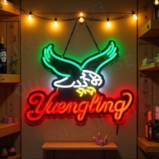 Yuengling Eagle LED Neon Sign With Dimmer USB Powered Adjustable Light picture