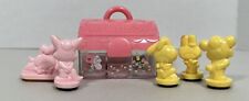 VTG My Melody Bunny & Friends Sanrio Mini Rubber Stamp Set Made in Japan READ picture