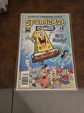 SpongeBob SquarePants 1 NEWSSTAND Very Rare high grade picture