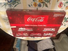 SEALED Athearn 2003 Coca-Cola Coke Electric Holiday Train Set picture