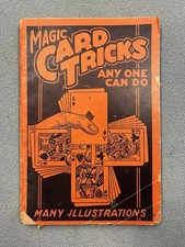 Scarce Antique Book - Magic Card Tricks Anyone Can Do, 1916, The Expert at Cards picture