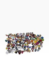 Large Disney Pin Collection Lot 140+ Authentic  Trader Disney Pins Pre Owned Use picture