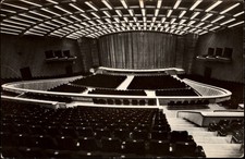 RPPC Palace Hall Bucharest Romania vintage real photo postcard r855 picture