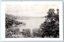 c1940's Scenic View Clearlake California CA RPPC Photo Posted Vintage Postcard picture