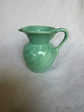 Vintage Camark Soft Green Swirl Creamer picture