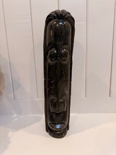 Vintage Heavy Tribal Mask Sculpture 18