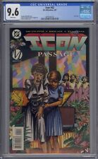 ICON #42 CGC 9.6 HTF LAST ISSUE WHITE PAGES picture