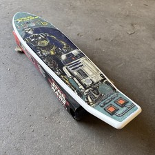 Vtg 1999 Star Wars Episode 1 One Skateboard 5x22 Molded PP Deck Original Box Y2K picture