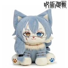 **25cm Jujutsu Kaisen Mahito Meow Plush Toy Cute Anime Stuffed Doll Room Decor** picture
