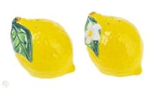 GANZ Lemons Salt & Pepper Shaker Set Brand New in Box ER62158 great gift picture