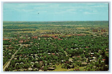 c1950's Aerial View of Houses, Buildings in Boulder Colorado CO Postcard picture