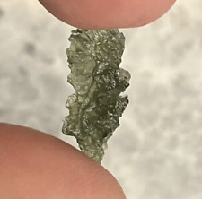 Moldavite  Besednice Certificate of Authenticity CZECH 1.06 grams 5.3 ct picture