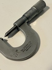 MT11 NICE VINTAGE STARRETT NO. 575SCREW THREAD MICROMETER  picture