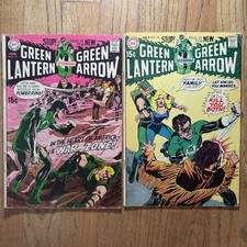Green Lantern Green Arrow #77 #78 2nd & 3rd Neal Adams Bronze Age Run 🔑 DC 1970 picture