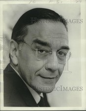 1974 Press Photo Dr. Carlton Fredericks, author and nutritionists in New Orleans picture