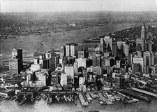 New York New York City View of Manhattan around 1920 Old Photo 1 picture