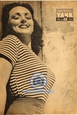LINA ROMAY PIN-UP YANK ARMY WEEKLY 1945 4X6 PHOTO picture