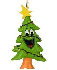 Tree Buddees Put a Christmas Tree on Your Christmas Tree Ornament Santa Claus picture