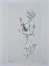 Paolo SERPIERI Guerrière Signed Offset Print 2009 Numbered 200ex picture