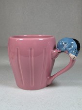 Disney Large Pink 3D Eeyore Mug Cup Store Exclusive Winnie the Pooh picture