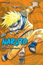 Naruto (3-in-1 Edition), Vol. 2: Includes vols. 4, 5 & 6 - Paperback - GOOD picture