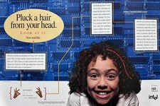 1996 INTEL & SMITHSONIAN Computer Technology Education Original PRINT Ad picture