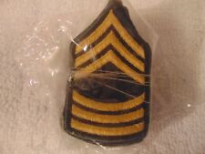 ORGINIAL BUNDLE OF WOMENS MSG  ( E 8 )  ARMY RANK PATCHES picture