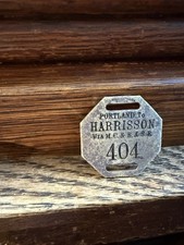 Bridgeton & Saco River Railroad Baggage Tag picture