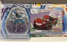 2026 Topps Disney Neon 14 Card PIXAR CARS INCREDIBLES Insert Parallel Lot picture