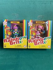 Chee Bee Rare Chase 4 Rainbow Brite Figures - Lot Of 2 Stormy & Tickled Pink NIB picture