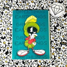 New Vintage 1999 Marvin Martian Looney Tunes Warner Bros. Photo Album 4x6 Inch picture