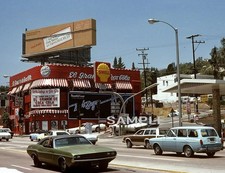 1970s LOS ANGELES Sunset Strip Street Scene 8.5X11 PHOTO  (201-J) picture