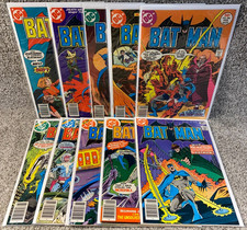 BATMAN Lot (10) Bronze-Age #'s 284 288 292 297 301 302 303 305 308 311 Mid Grade picture