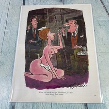 1966 Sexy Adult Cartoon Maid Vintage Print Ad/Poster Pinup Art Magazine Page picture