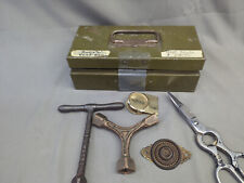 Antique Tools in Metal box AJW and CO picture