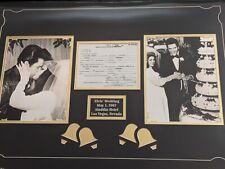 Elvis' Wedding May 1, 1967 Aladdin Hotel Las Vegas, Nevada Picture Frame picture