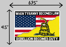 When Tyranny Becomes Law Rebellion Becomes Duty 4.5