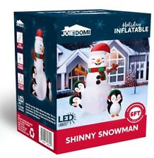 Joiedomi 6 FT Christmas Snowman Inflatable Outdoor Decoration with Build-in L... picture
